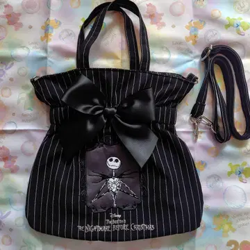 메종 드 플뢰르 x 디즈니 콜라보 Jack/2Way 미니 토트백