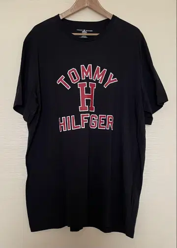 TOMMY HILFIGER 블랙 T셔츠 XL