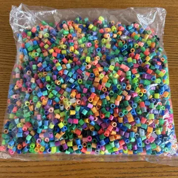 펄러비즈 다색 약 250g 플레이트 외