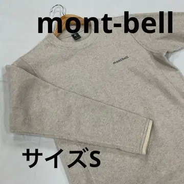 mont-bell 플리스 셔츠 라이트 맨투맨 아이보리 S #2862