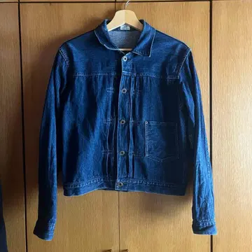 붉은빛 도는 갈색 데님 자켓 lot244 phigvel