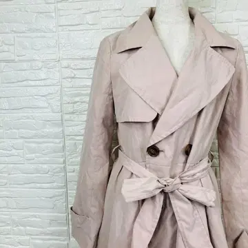 MIIA 핑크 트렌치코트 F 사이즈