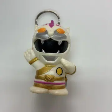 백수전대 가오레인저 화이트 키링 약 7cm