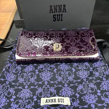 ANNA SUI 퍼플 장지갑