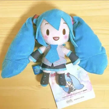 하츠네 미쿠 시리즈 후와푸치 미니 봉제 인형 '하츠네 미쿠'