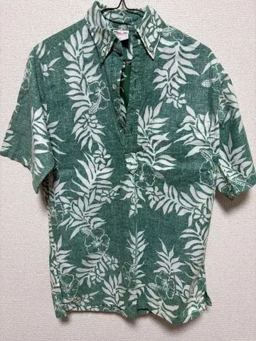 Go Barefoot 알로하 셔츠 반팔 S 사이즈 MADE IN USA