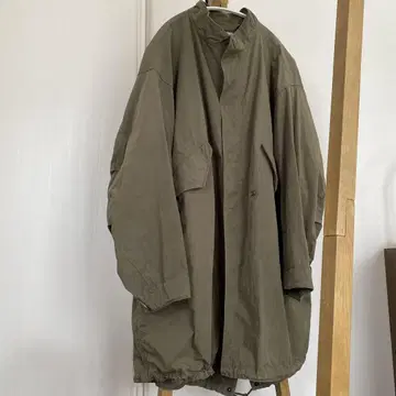 FREAK'S STORE 카키 모즈 코트 S