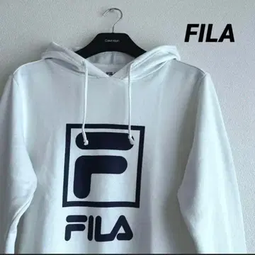 휠라 후드티 M 화이트 흰색