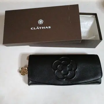 CLATHAS 클레이사스 장지갑 블랙