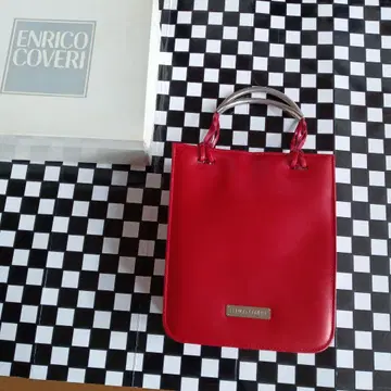 ENRICO COVERI 레드 핸드백