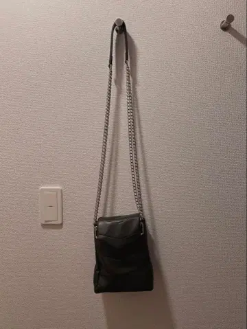 HARE 플랩 MINI 숄더 BAG 블랙