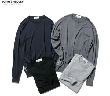 유니폼 익스페리먼트 x JOHN SMEDLEY 크루넥