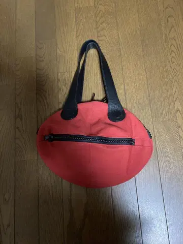 센소유니코 지우 백 레드 원 숄더 타원형