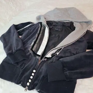 ato 아토 디자인 후드티 후디 벨로아 레이어드