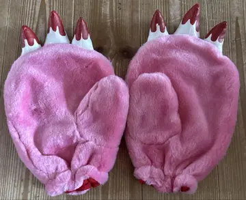 그루미 GLOOMY 장갑 핑크 장갑 할로윈 코스프레 미튼