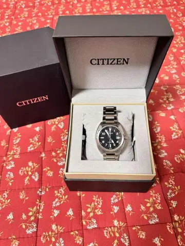 CITIZEN 자동 와인딩 손목시계 블랙