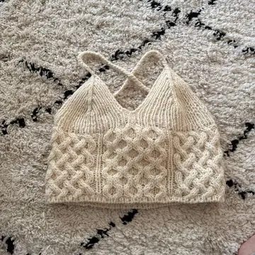 시루무린 searoomlynn 니트 뷔스티에