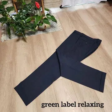 새상품급 green label relaxing 네이비 sizeM