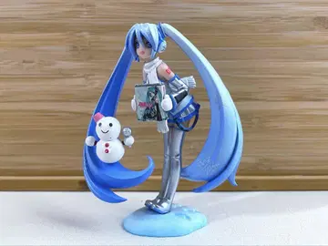 신치토세 공항 한정 판매 가챠 하츠네 미쿠(with 유키 미쿠) 피규어