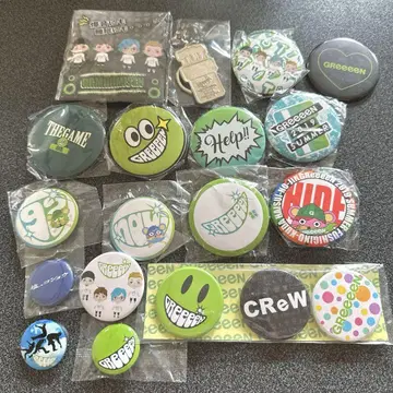[ 즉시 구매 ] GReeeeN gre4nboyz 캔뱃지 묶음 판매