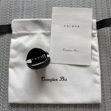 Complex Biz 헤어 클립 메탈릭 워터