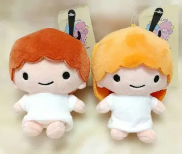 새상품 키키라라 레트로 마스코트 참 산리오 아베일 2개 봉제 인형