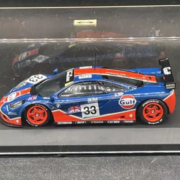 맥라렌 F1 GTR 걸프 33 미니카 1/43
