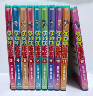 개구리 중사 케로로 DVD 3권~12권 세트 애니메이션
