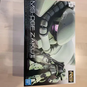 BANDAI MS-06F ZAKU II RG 미개봉