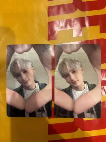 TXT 휴닝카이 2장 타워 레코드 트레이딩 카드