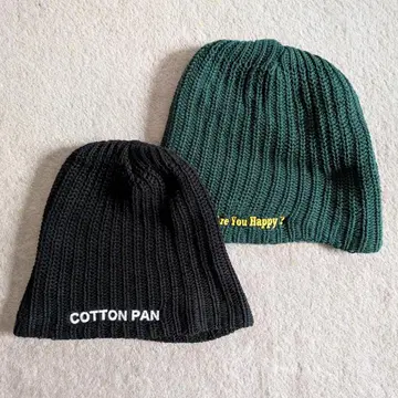 COTTON PAN 니트캡 코튼 팬 니트 모자 비니