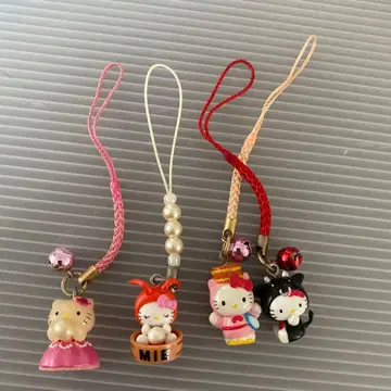 지역 한정 키티 스트랩 미에현 4개 세트