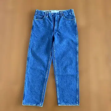 WEST'S 블루 데님 스트레이트 팬츠