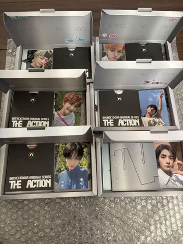 BOYNEXTDOOR The Action 프레임 ver. 6세트