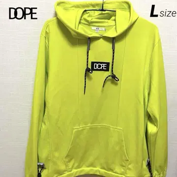 DOPE 도프 풀오버 후드티 스트릿 형광색 남성용 긴팔