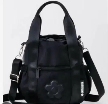 MARY QUANT 블랙 숄더백