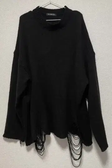 XU 데미지 니트 프리 사이즈 ZOZOTOWN