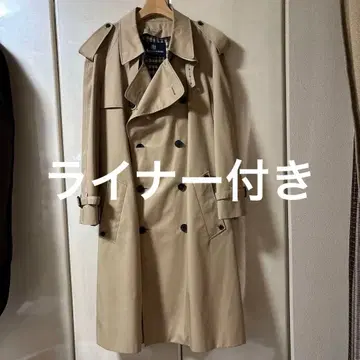 Aquascutum 트렌치코트 단품 라이너 포함 클리닝 완료