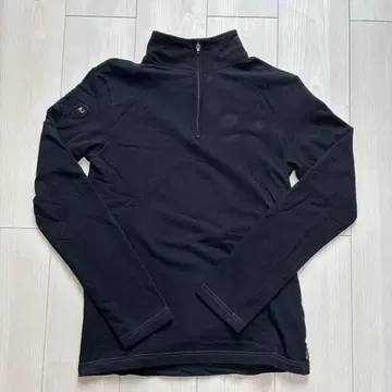 armani jeans 하프 지퍼 롱 T