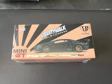 1/64 LB WORKS 람보르기니 아 벤타도르 블랙 MINI GT