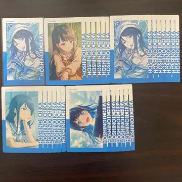 프로세카 호시노 이치카 ePick card 세트