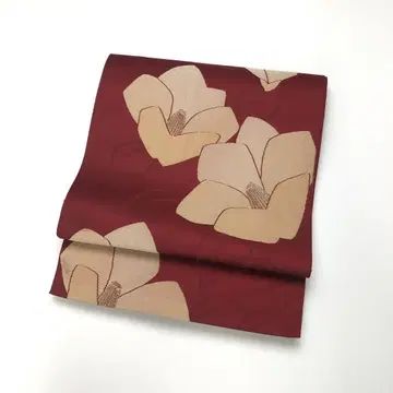 나고야 오비 니시진 주라쿠 동백 금실 KO-1729