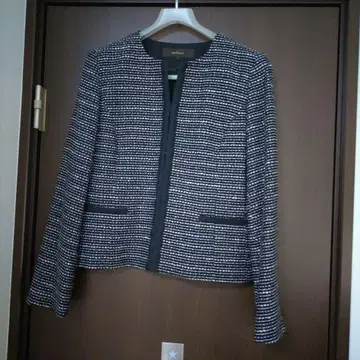 리플렉트 노카라 자켓 네이비 계열