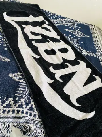 LZBN 타월 BLACK/WHITE