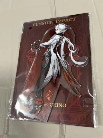 Genshin 원신 아를레키노 아크릴 스탠드