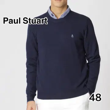 Paul Stuart 폴 스튜어트 다크 네이비 스웨터 48