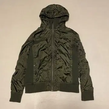 ALPHA INDUSTRIES 후드 부착 MA-1 밀리터리 자켓