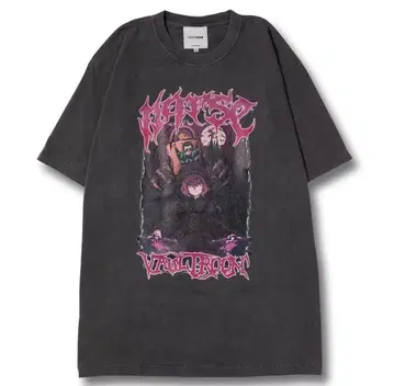 VAULTROOM nqrse DEVIL TEE CHARCOAL