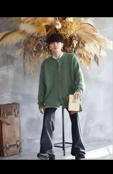 Mr.Creape 크루넥 가디건