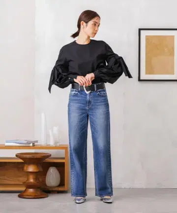 Healthy DENIM 별주 와이드 데님 알테아